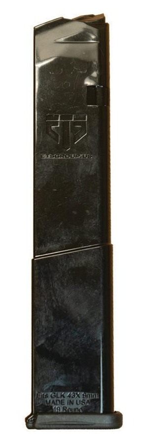 Elite Tactical Systems Group Handgun Magazine for Glock Model 43X/48 - 9mm view 3