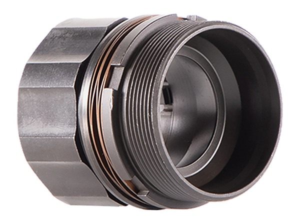 Dead Air Armament DA428 Key-Mo Adapter Black for HUB Socket Silencers(1 3/8 view 3