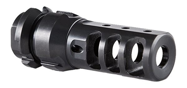 Dead Air Armament DA101 KeyMount Muzzle Brake 1/2in-28 tpi 2.60in Black Ste view 2