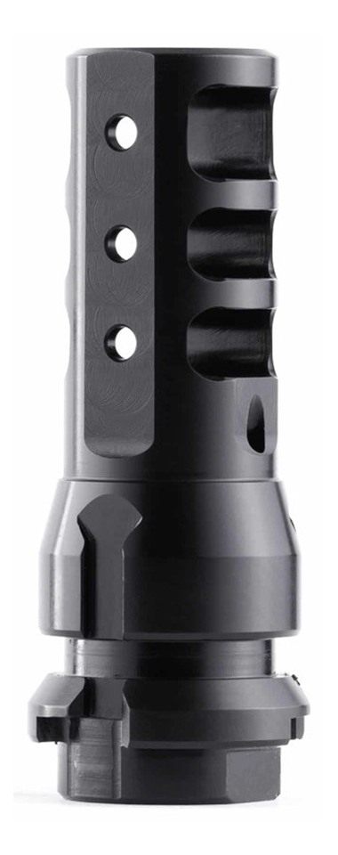Dead Air Armament DA102 KeyMount Muzzle Brake 5/8in-24 tpi 2.60in Black Ste view 2