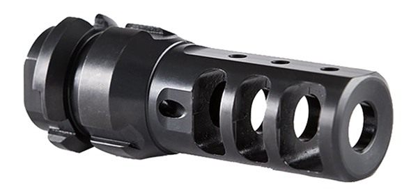 Dead Air Armament DA102 KeyMount Muzzle Brake 5/8in-24 tpi 2.60in Black Ste view 3