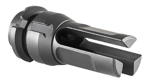 Dead Air Armament DA301 Flash Hider Black with 1/2in-28 tpi Threads 2.70in view 2