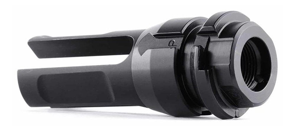 Dead AIR DA311 KeyMo Flash Hider Black Nitride 4140 HT Alloy Steel M13x1LH view 3