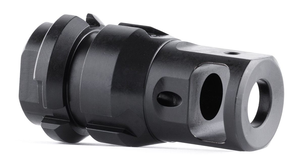 Dead Air Armament DA111 KeyMicro Brake 30 Ca 5/8in-24 tpi 2.06in OAL, Black