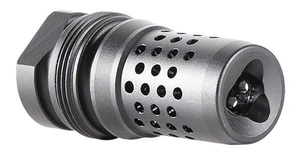 Dead Air Armament DA123 Xeno Muzzle Brake Black Nitride 4140 Steel with 1/2 view 3