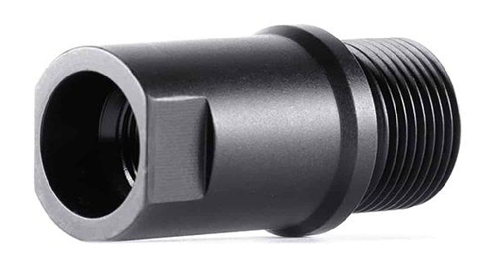 Dead Air Armament DA421 GSG 1911 Mask Adapters 1/2inx28 Nitride Black view 3