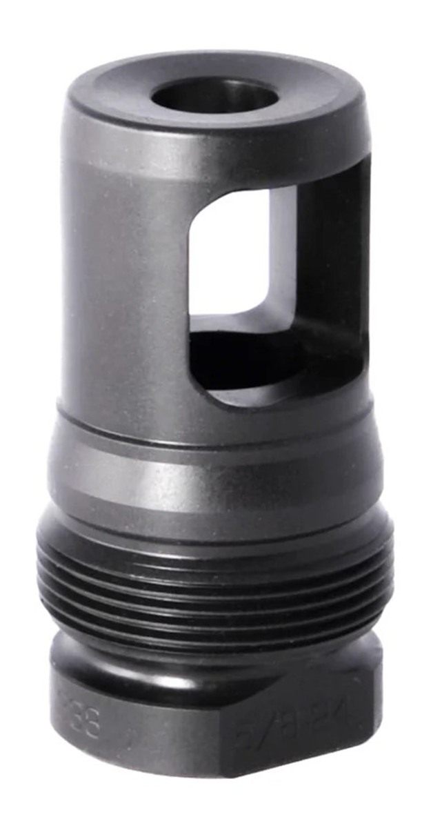 Dead Air Armament DA151 Xemax Muzzle Brake Black 3/4in-24 Threads 338 Lapua view 4