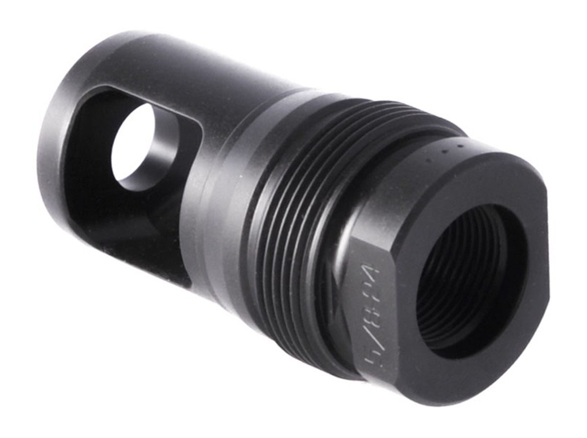 Dead Air DA154 XEMAX Muzzle Brake Black M18X1.5 Threads 338 Lapua Mag view 3