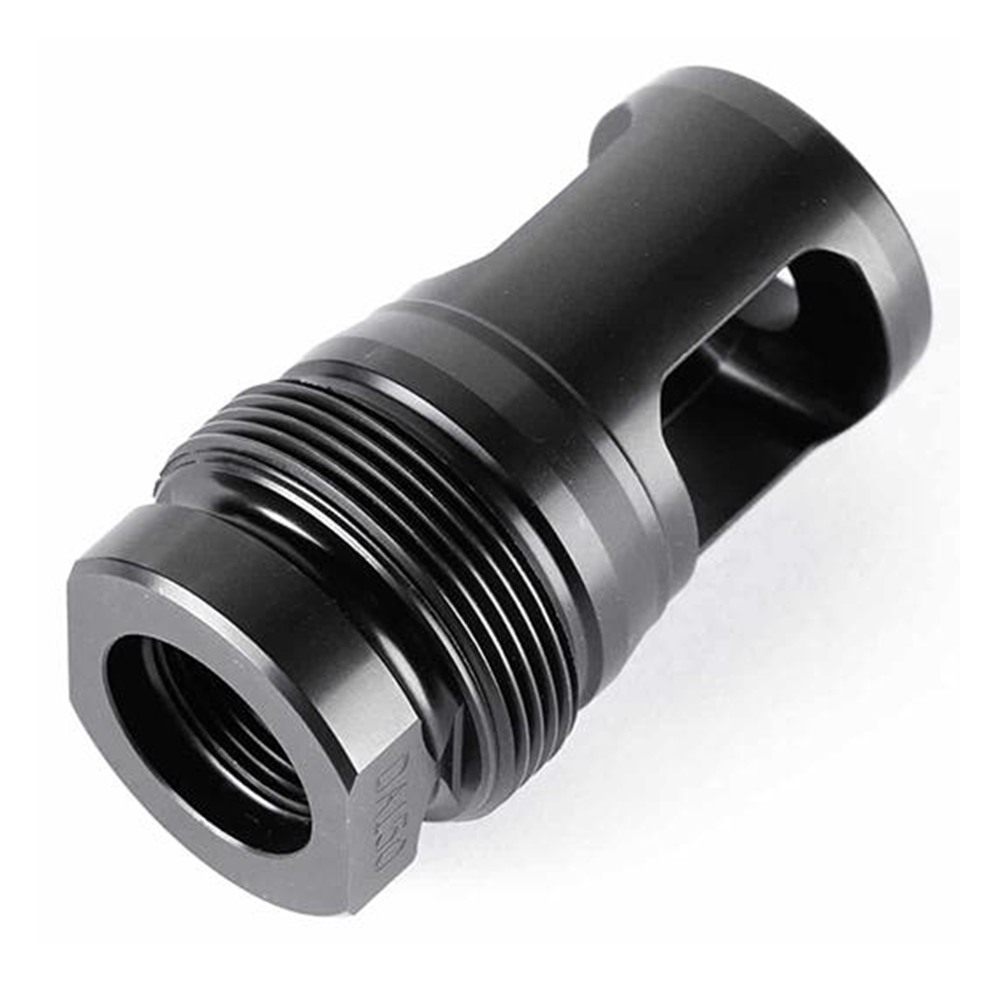 Dead Air DA154 XEMAX Muzzle Brake Black M18X1.5 Threads 338 Lapua Mag view 4