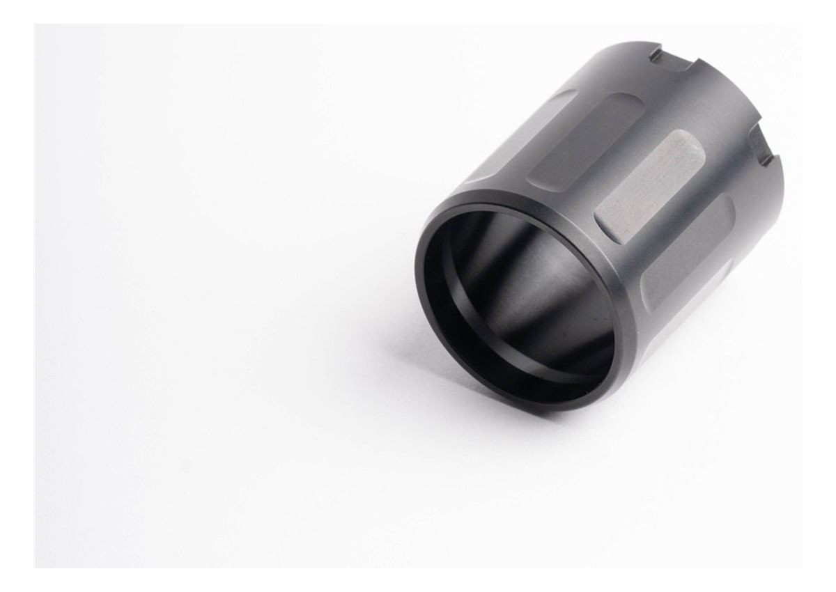 Dead Air Blast Shroud W/ DA458 Xeno Adapter 1/8-28