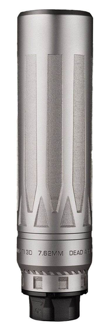 Dead Air Armament Nomad-Ti XC Silencer w/Direct Thread 5/8-24 HUB Mount 7.6