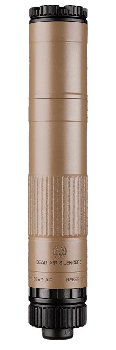 Dead Air Silencers Mojave 9 FDE Modular 9MM Slncr GMS LOW Back Pressure W/