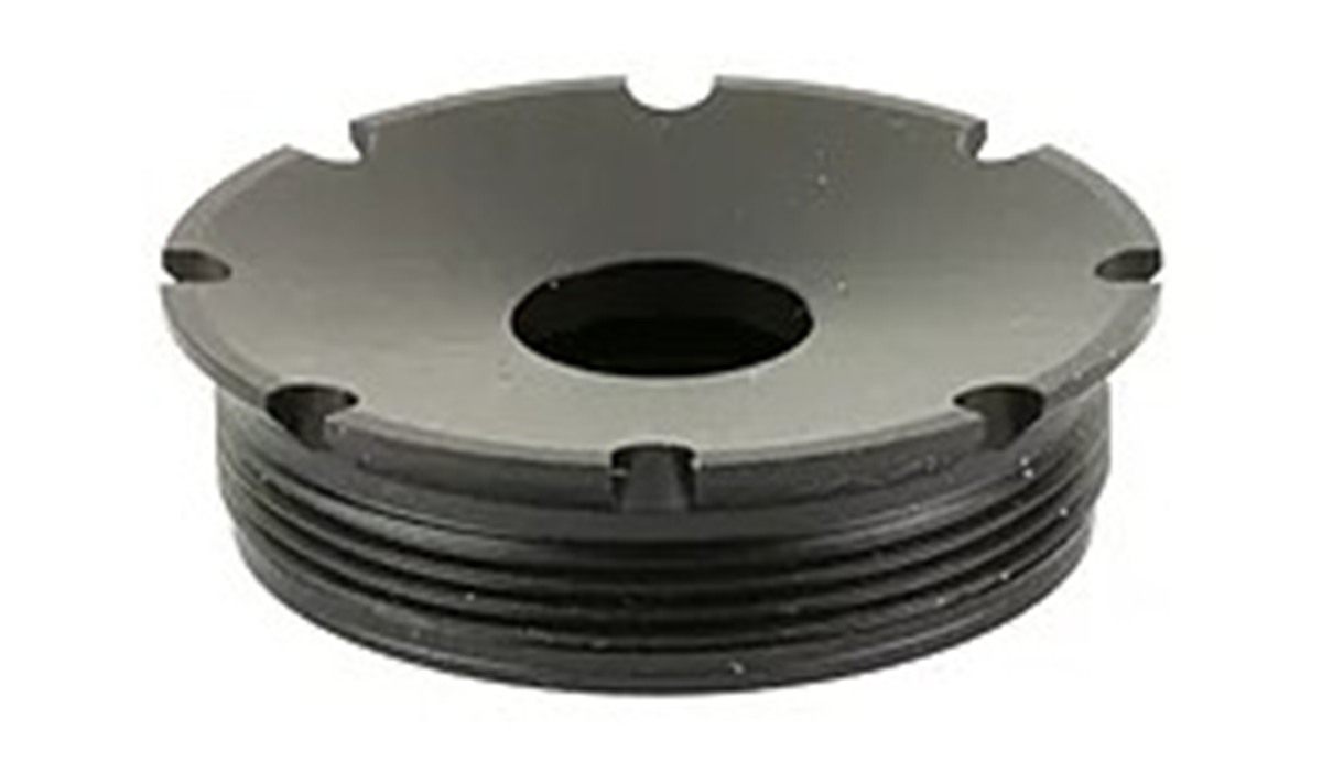 Dead AIR DA209A Front Cap R-Series 30 Cal Fits Stainless Steel Black Nitrid view 2