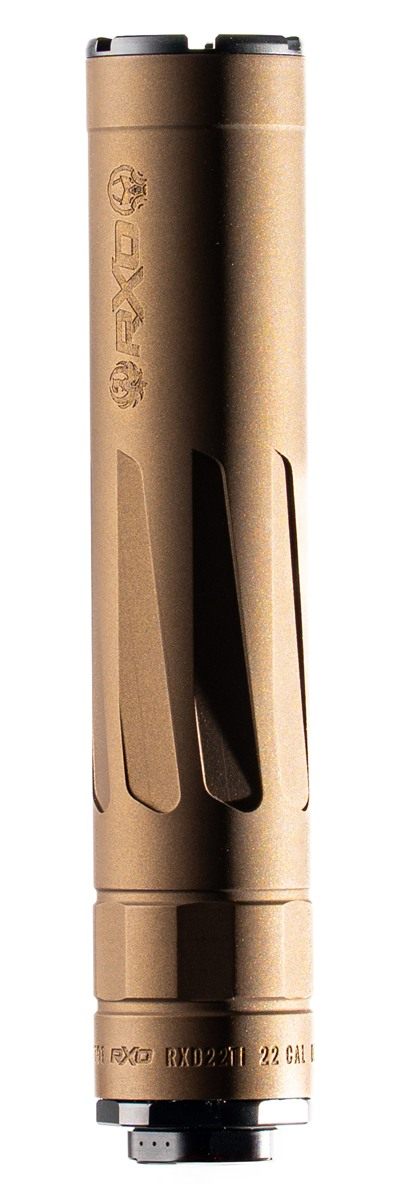 Dead AIR Silencers RXD 22TI Suppressor .22 CAL 1/2in-28 XRF Muzzle Brake Bu