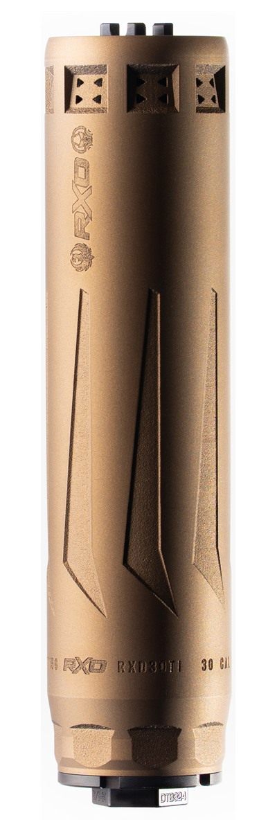 Dead Air Armament RXD30 Ti Suppressor .30 Cal 5/8x24 Thread HUB 7.34in Burn
