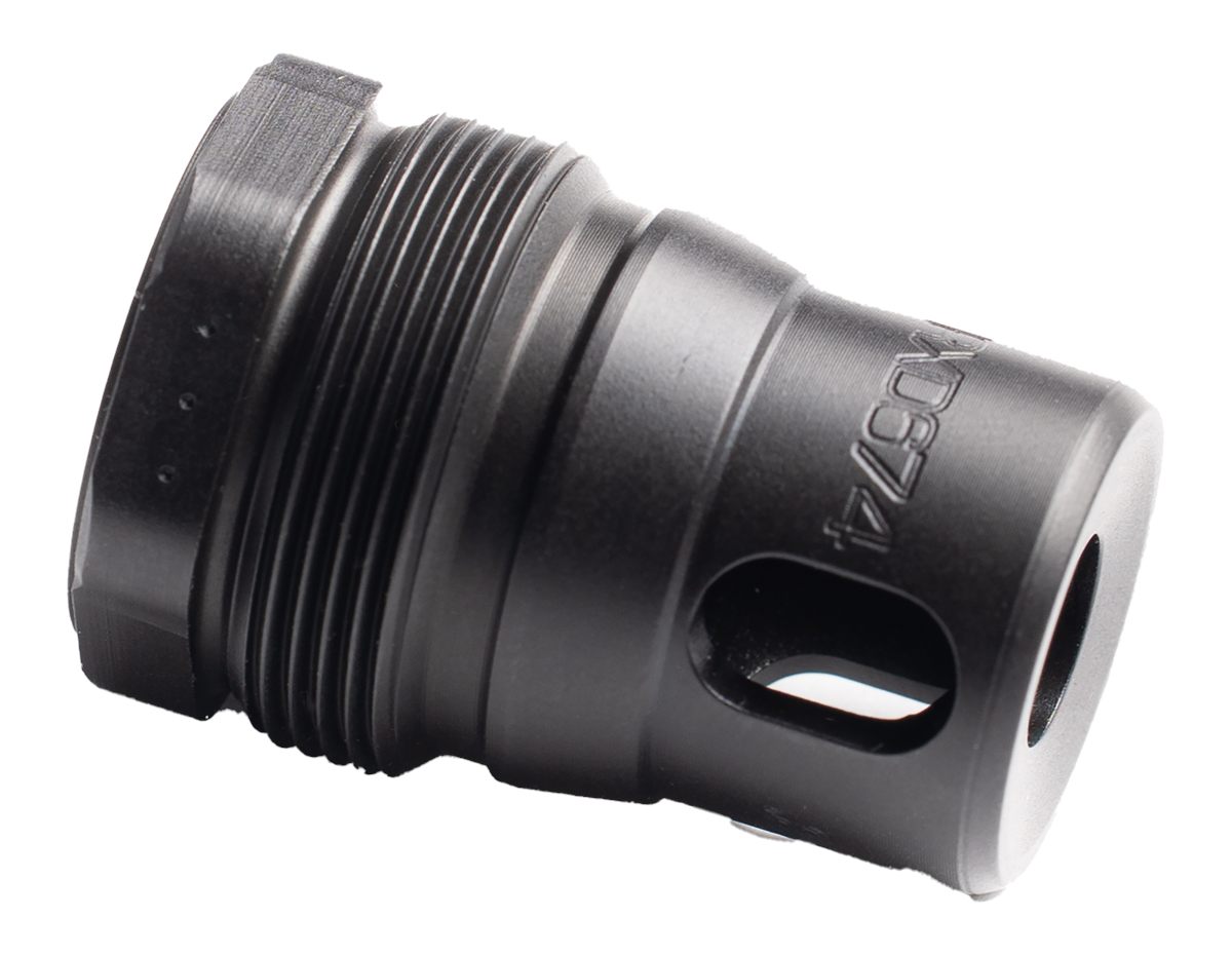 Dead Air Armament RXD674 XRF Xeno Rimfire Muzzle Brake Black Nitride 17-4PH