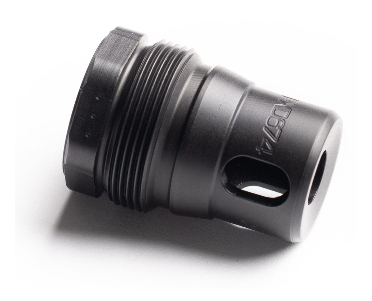 Dead Air Armament RXD674 XRF Xeno Rimfire Muzzle Brake Black Nitride 17-4PH view 2