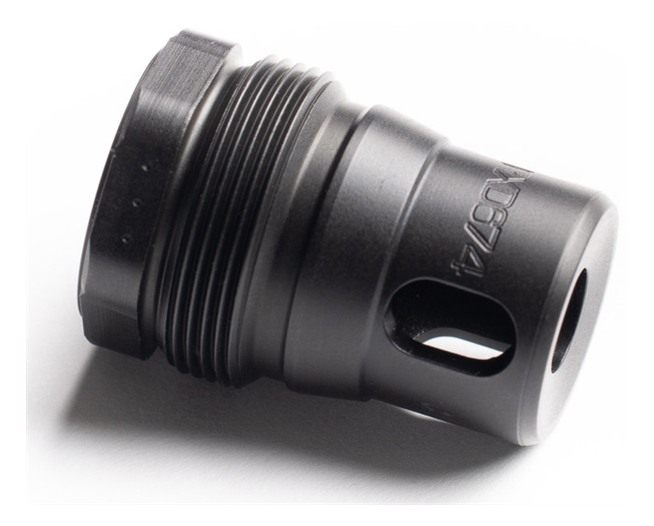 Dead AIR Silencers RXD675 XRF Xeno Rimfire Muzzle Brake Black Nitride 17-4P view 2