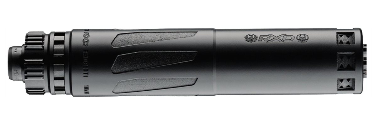 Dead Air Armament RXD910TI 9MM Suppressor Black Optimized, 10MM Capable GMS view 2