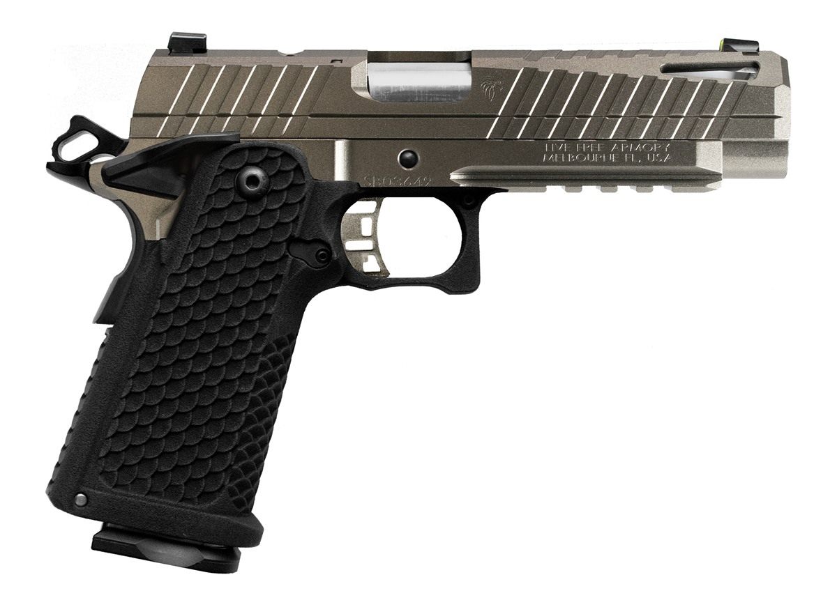 Live Free Armory Lfa Apollo 11 Compact 9mm 4.15 17rd Silver OR