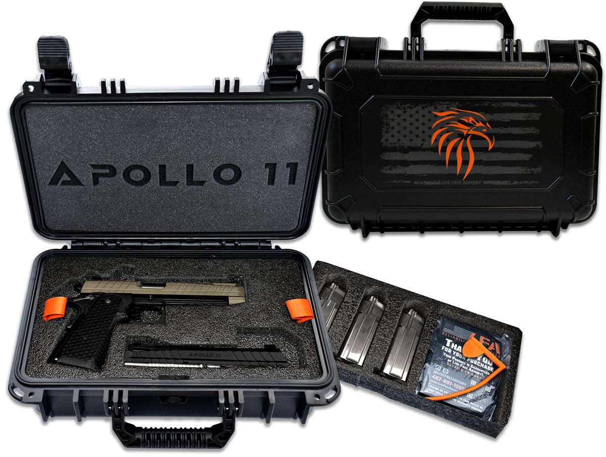Live Free Armory LFAPF712086 Apollo 11 9mm 17+1 4.15in 416 Stainless Steel view 2