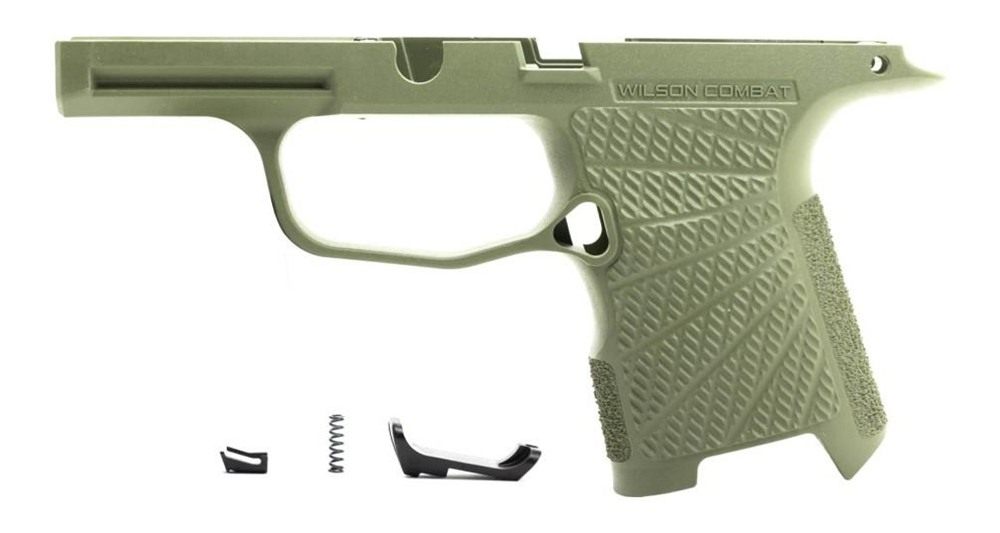 Wilson Combat Grip Module for P365 No Manual Safety Green