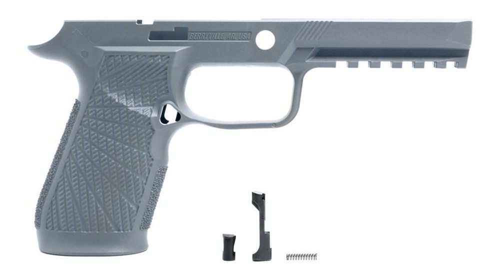 Wilson Combat Grip Module for Sig P320 Full Size No Manual Safety Grey
