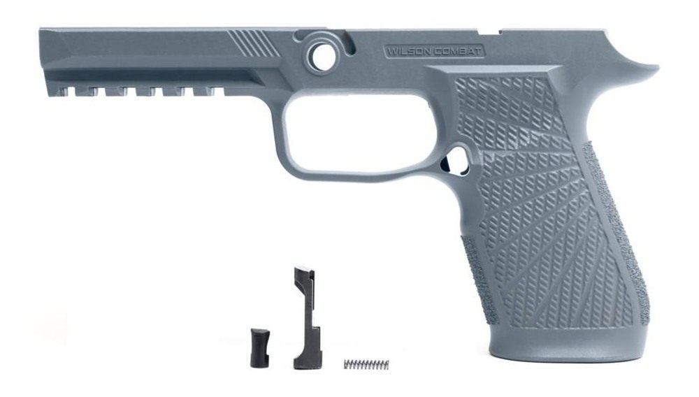 Wilson Combat Grip Module for Sig P320 Full Size No Manual Safety Grey view 2