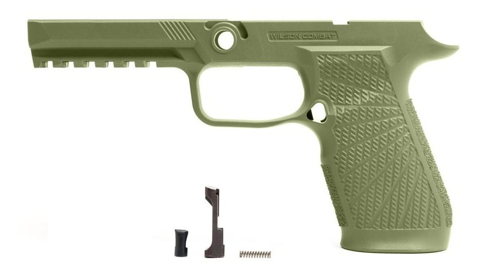 Wilson Combat Grip Module for Sig P320 Full Size No Manual Safety Green view 2
