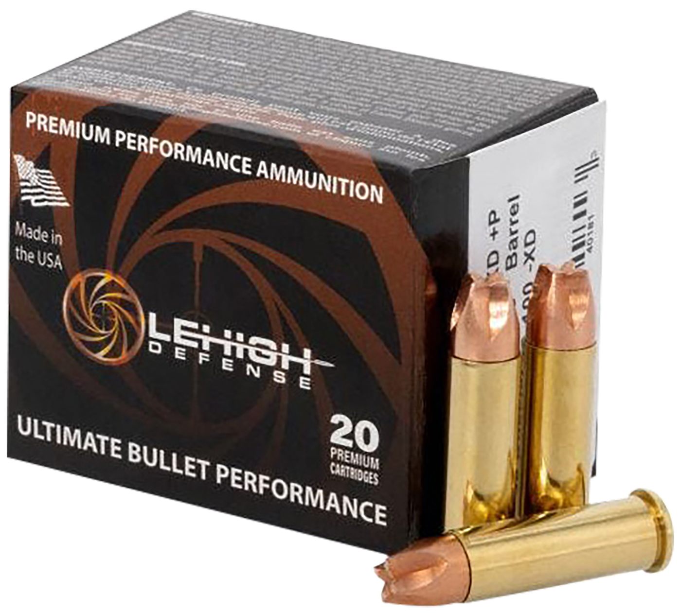 Wilson Combat LA38SP100XD 38 Special+P 100gr 20 Per Box/10 Case