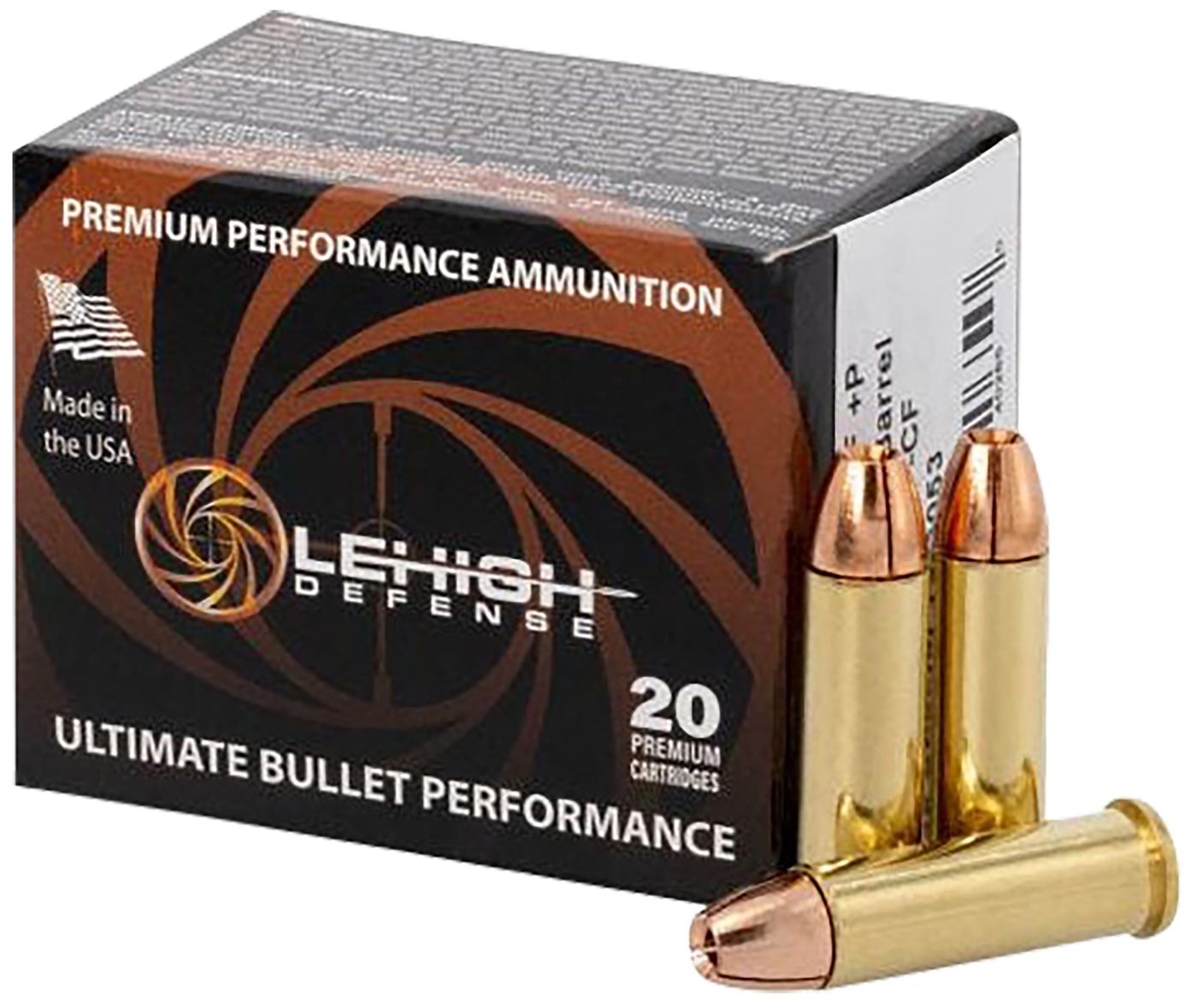 Wilson Combat LA38SP125CF 38 Special+P 125gr 20 Per Box/10 Case