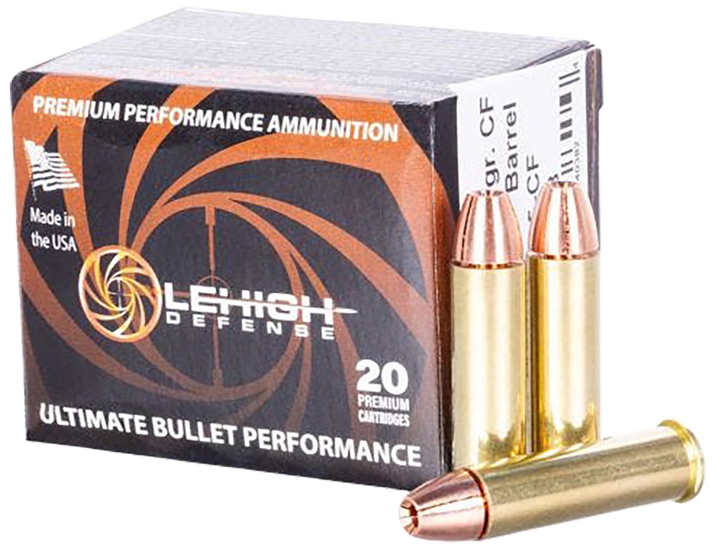 Wilson Combat LA357125CF 357 Mag 125gr 20 Per Box/10 Case
