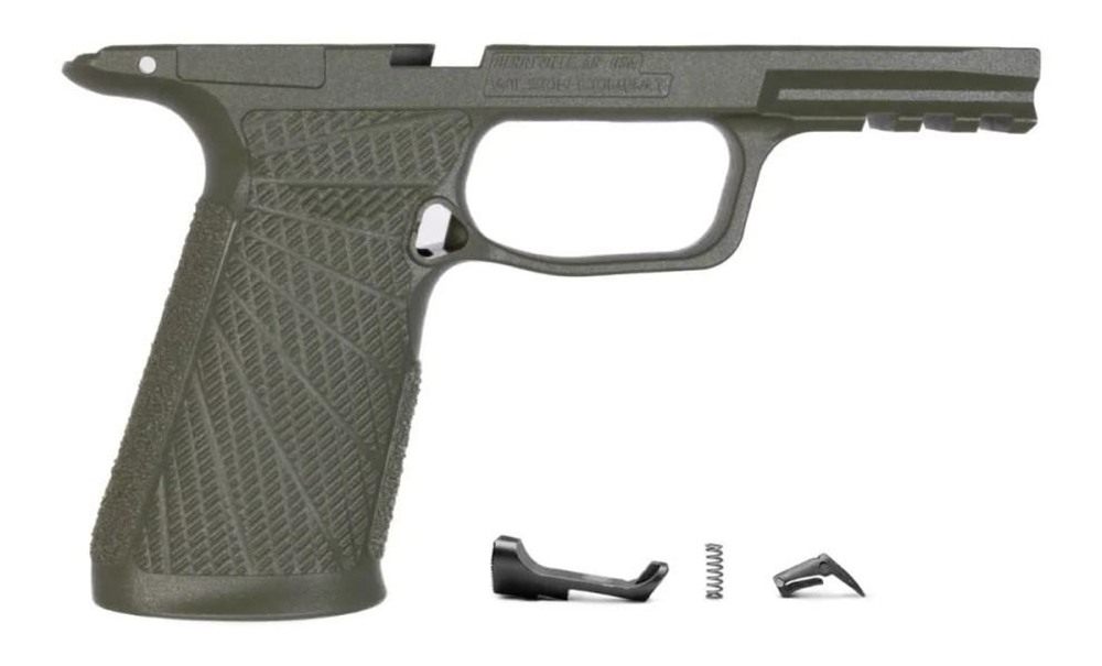 Wilson Combat Grip Module WCP365 XMacro Short No Manual Safety Green view 3
