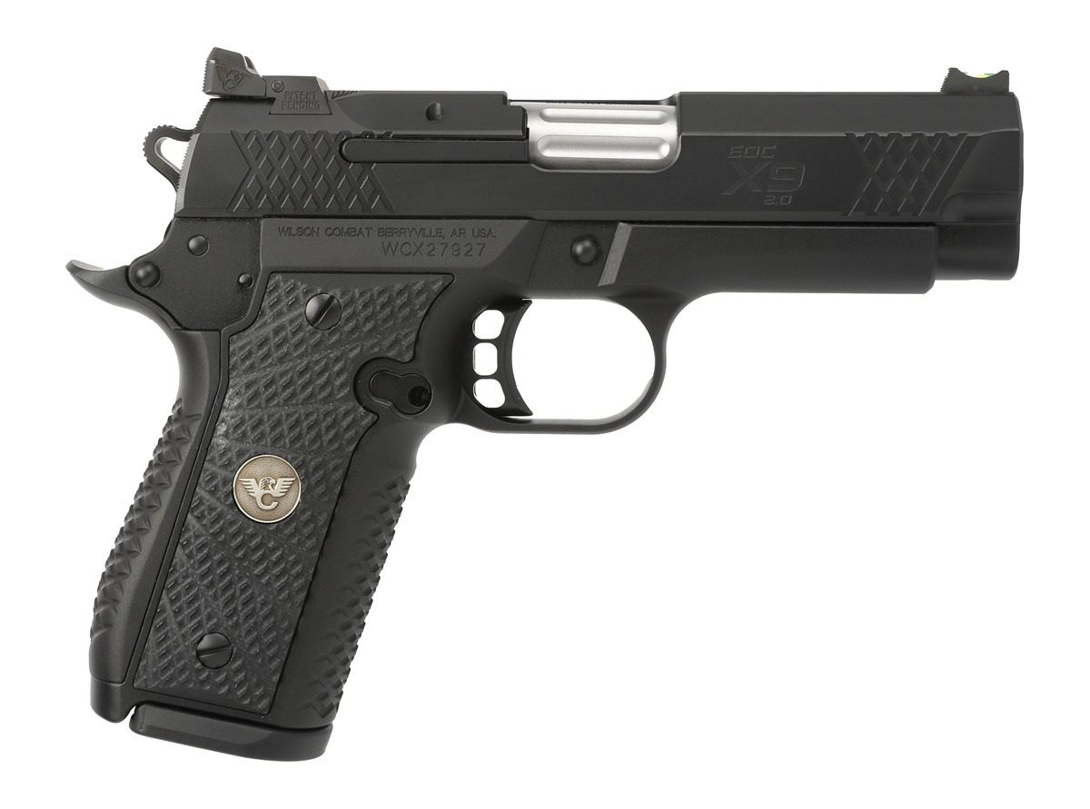 Wilson Combat 2EDCXCP9 EDC X9 2.0 9mm Luger 15+1 4in Stainless Fluted Barre