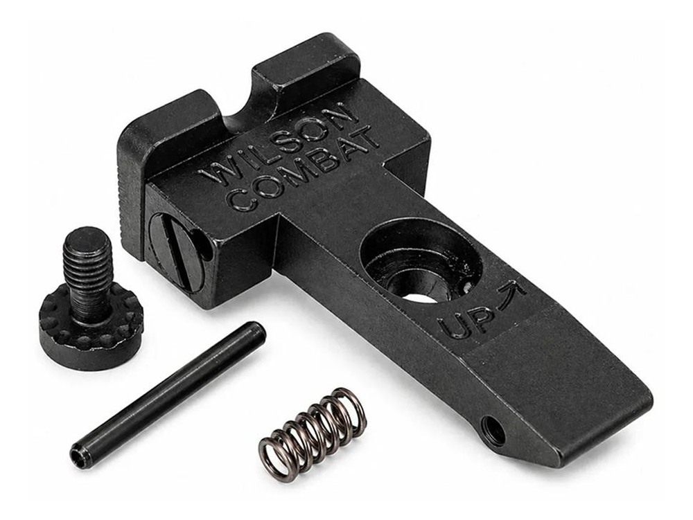 Wilson Combat Ruger GP100 Serrated Blade Handgun Sight Rear Black