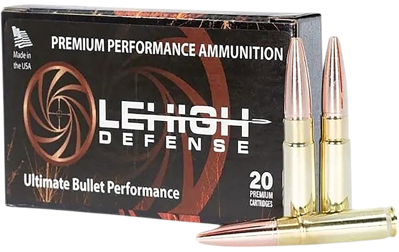 Lehigh Defense Wilson Combat LA300BLK194ME3 300 Blackout 194gr Tipped Maxim