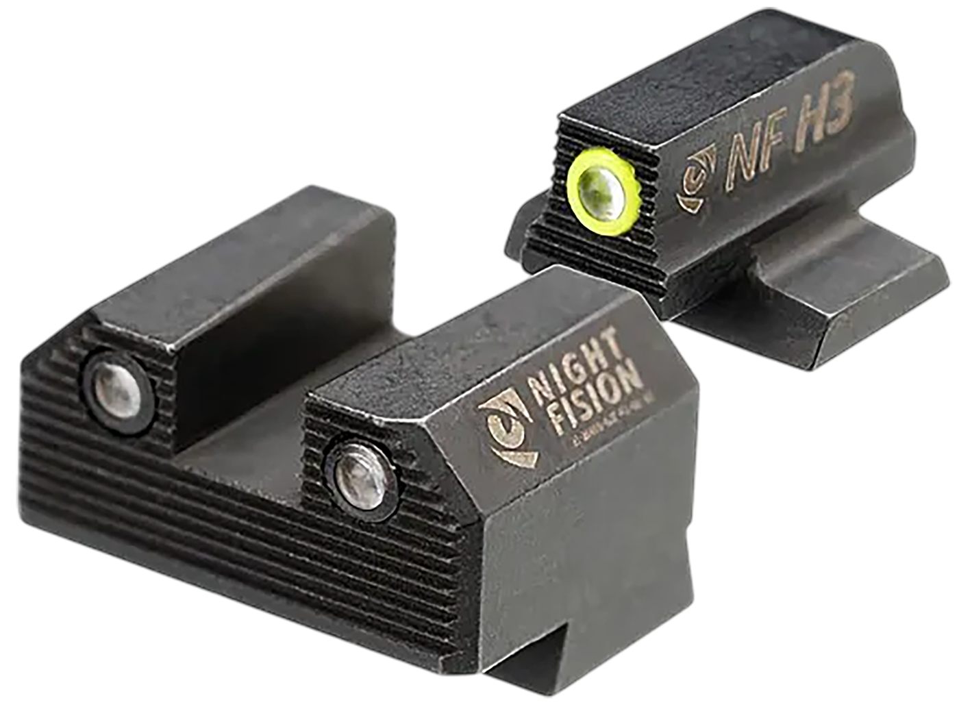 Night Fision CNK029187250YGZG Mete SF Stealth Yellow Tritium Rear Black Fit