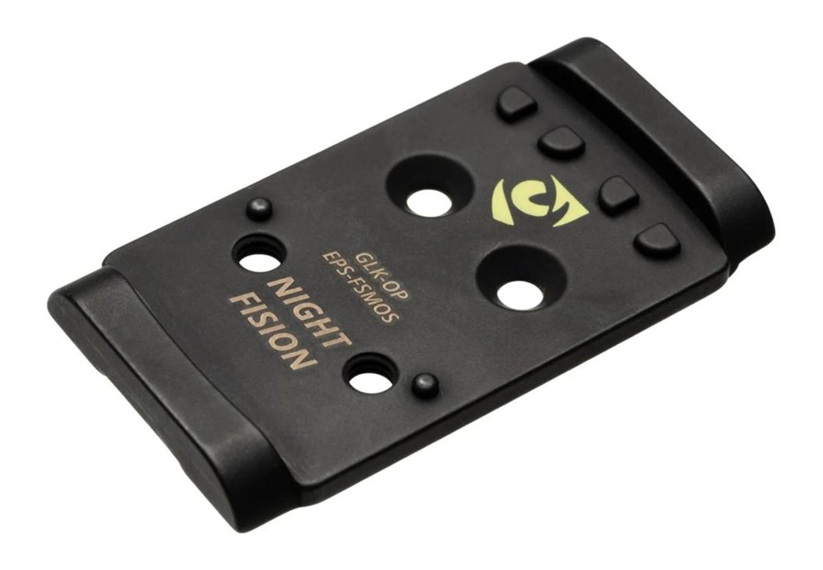 Night Fision Glkopepsfsmos Glock MOS/Holosun EPS Footprint Black Stainless view 2