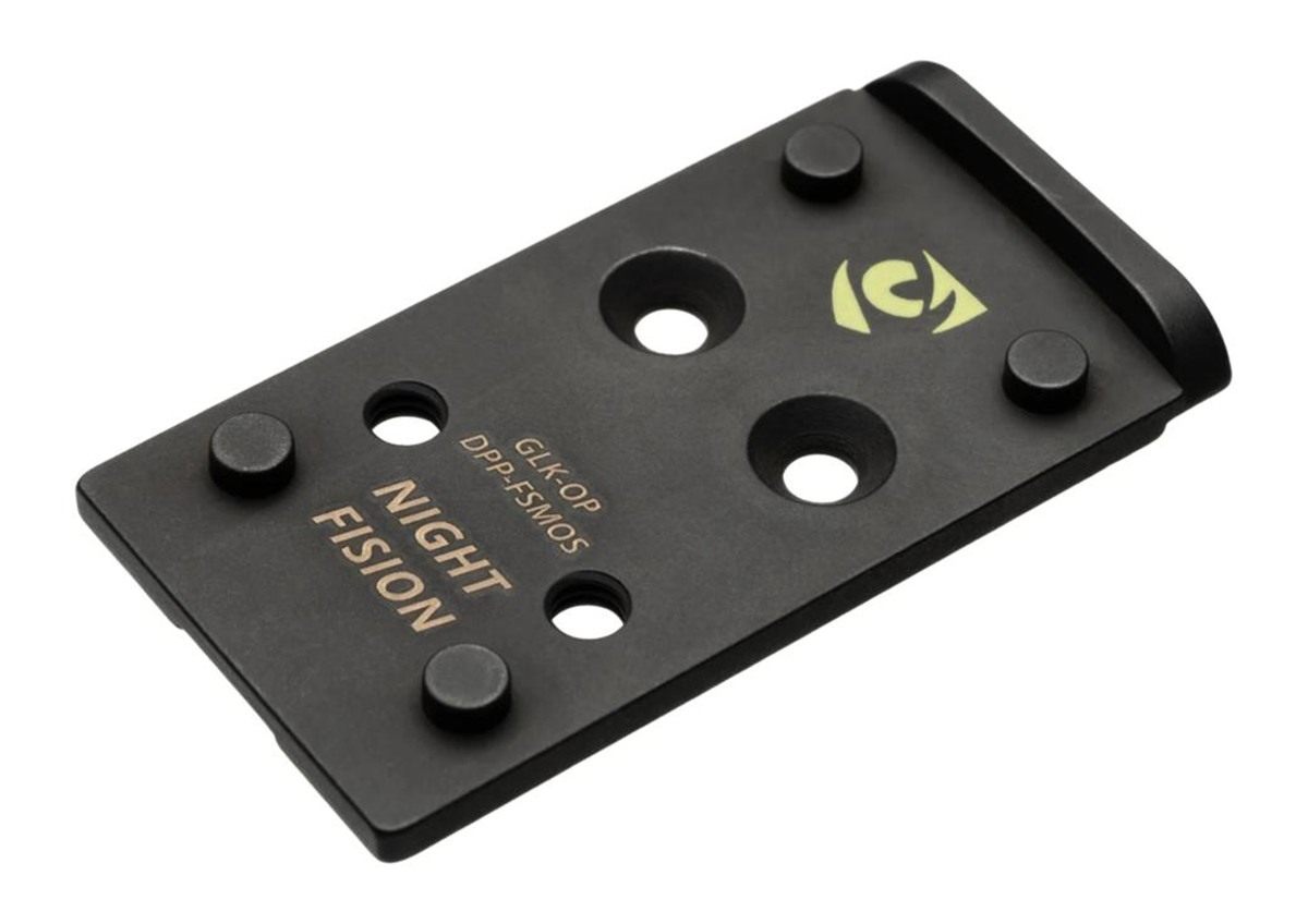 Night Fision Precision Optic Mounting Plate: Delta Point Pro to Glock Full view 2