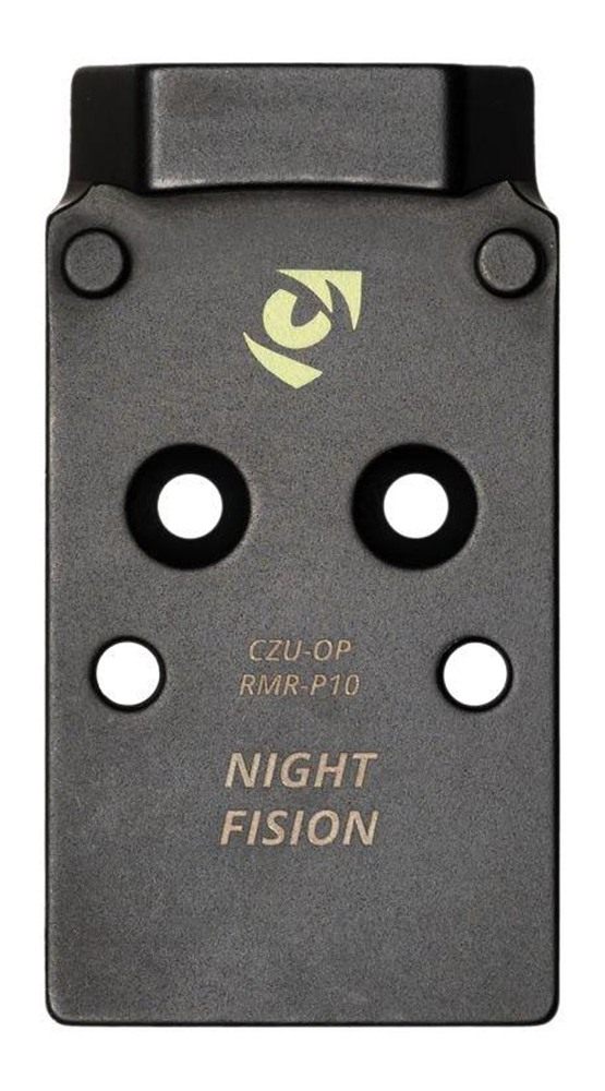 Night Fision Precision Optic Mounting Plate: RMR/507c to CZ-P10 view 2