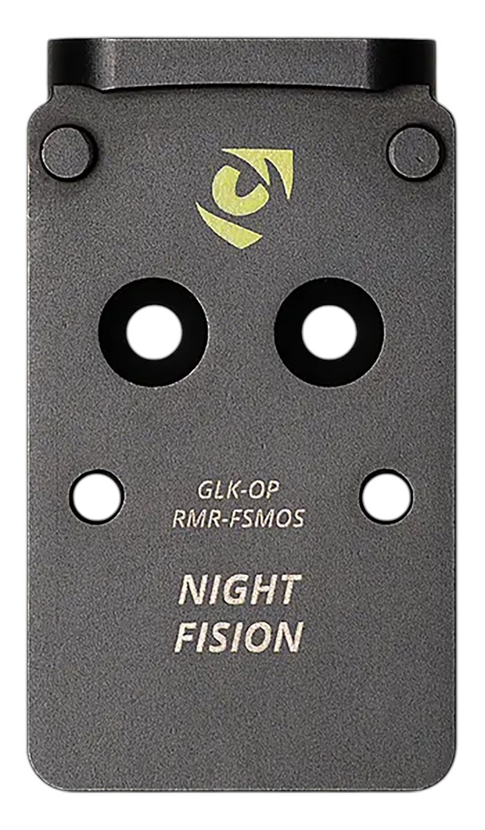 Night Fision Glkoprmrfsmos Black Stainless Steel Fits Glock Full Size/Compa
