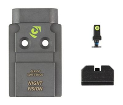 Night Fision NF Plate+NS 509T Fits GLOCK FS MOS