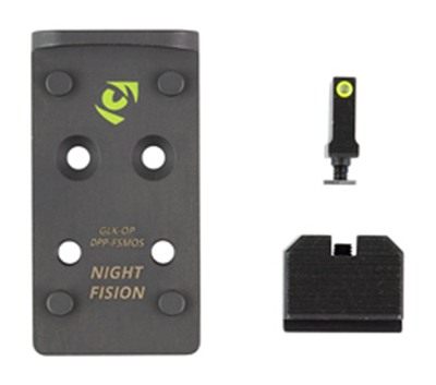 Night Fision NF Plate+NS LP DPP Fits GLOCK FS MOS