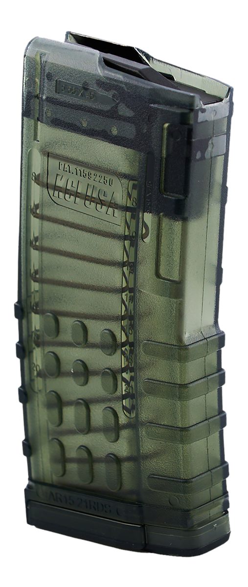KCI USA 21rd 223 Rem Fits AR-15 Translucent Smoke Polycarbonate