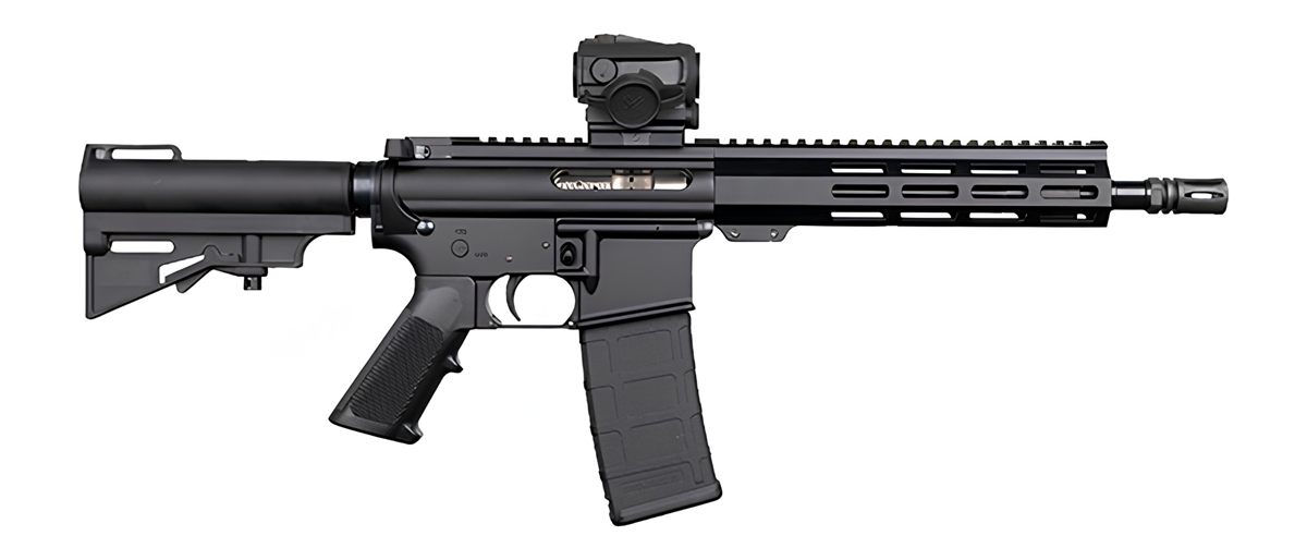 Dpms Shortacle 300BLK Pistol 10.5in BBL, 9.5in MLOK Rail, CAR15 Brace 1-30R