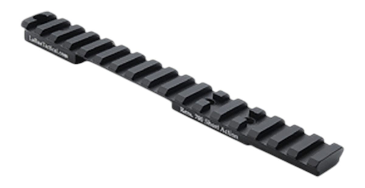 Larue Tactical LT113S20MOA Top Rail Black Fits Remington 700 Short Action 2