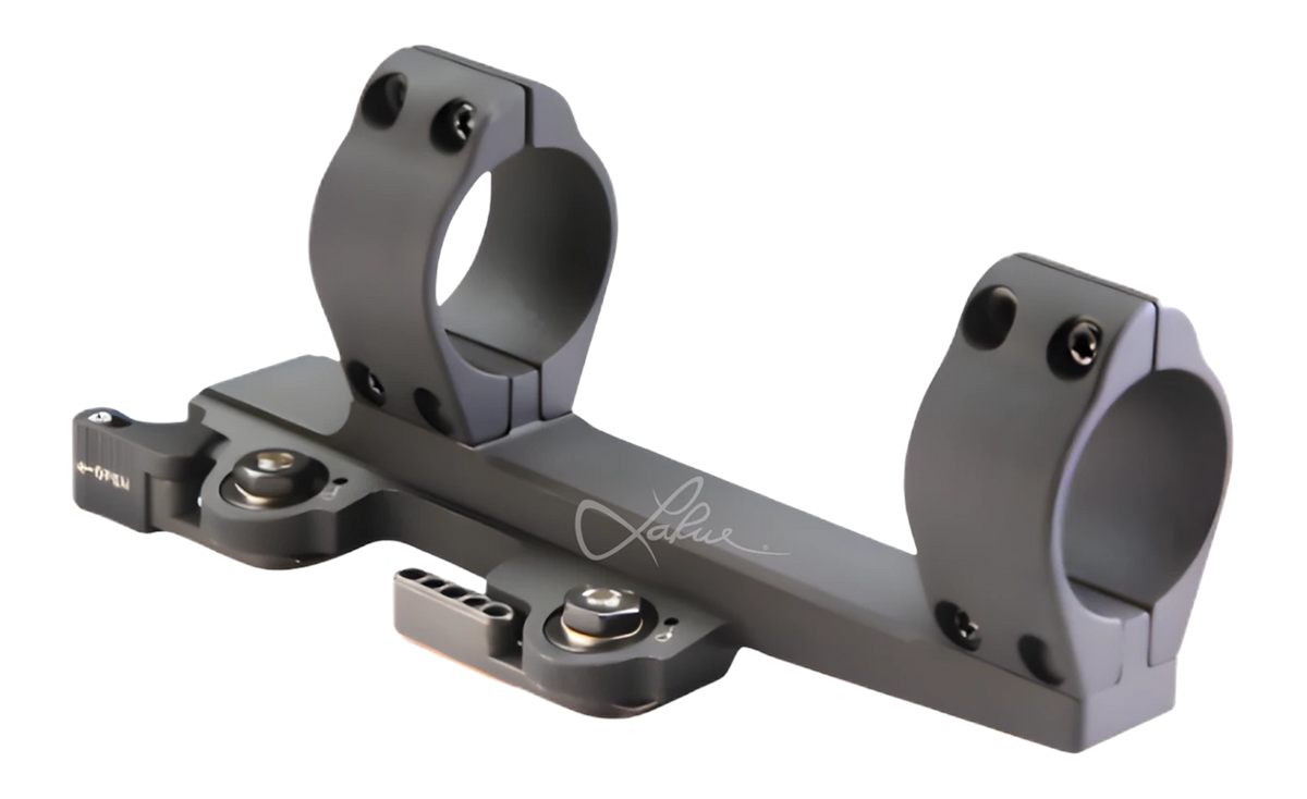 Larue Tactical LT9151535034 Cantilever Black 34mm Tube 0 MOA