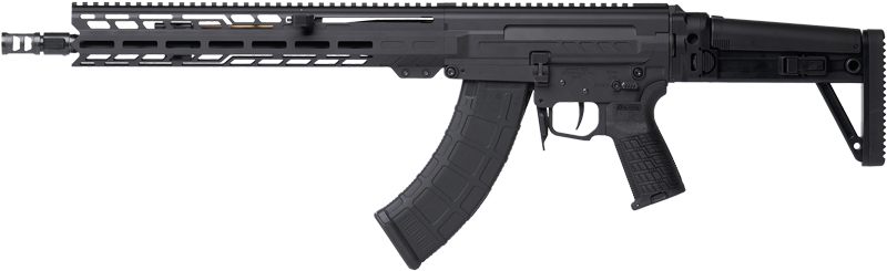 CMMG 86A7F0BAB Dissent MK47 7.62x39mm 30+1 (2) 14.30in P W, Black Armor, Si