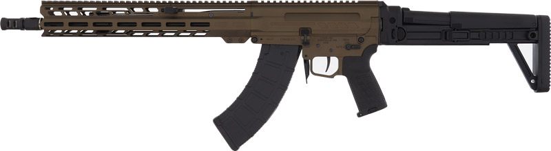 CMMG Rifle Dissent MK47 7.62x 39 14.3in 30RD Folding STK Brnz view 2