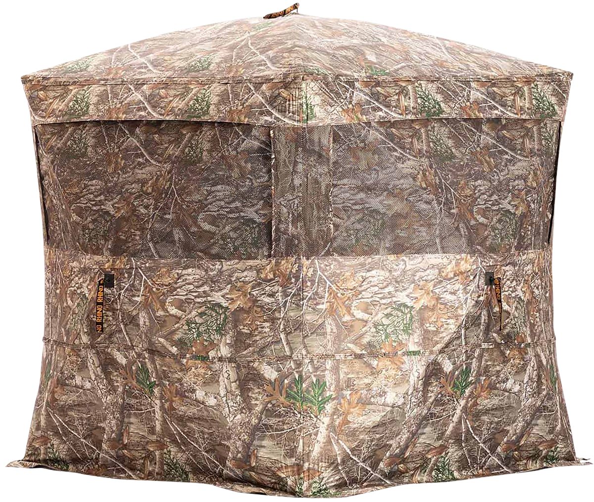 Feradyne Rhino Ground Blind RB24 3-MAN 58inX58in 270 DEG. View RT Edge
